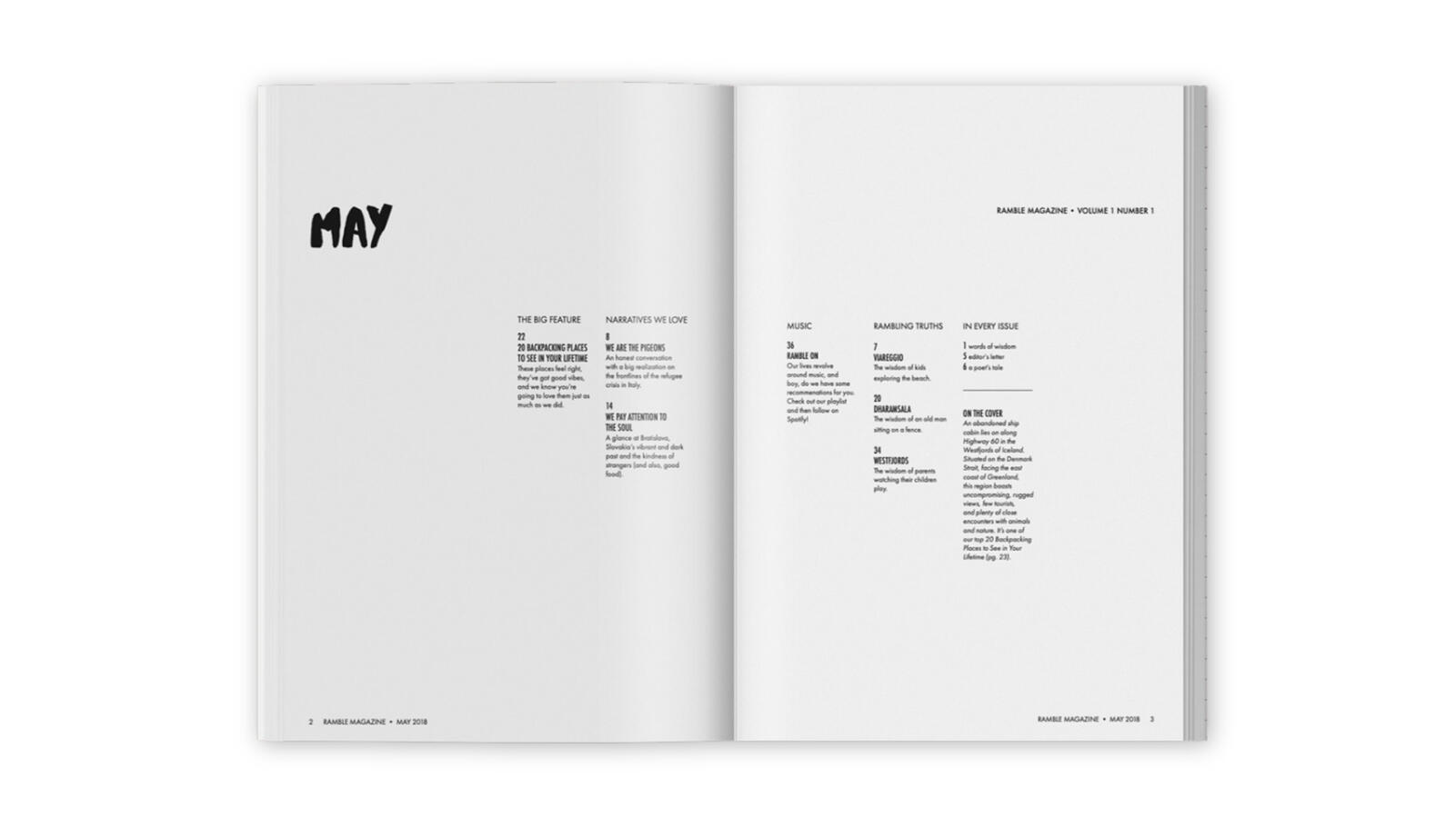 Ramble Index Ramble Index