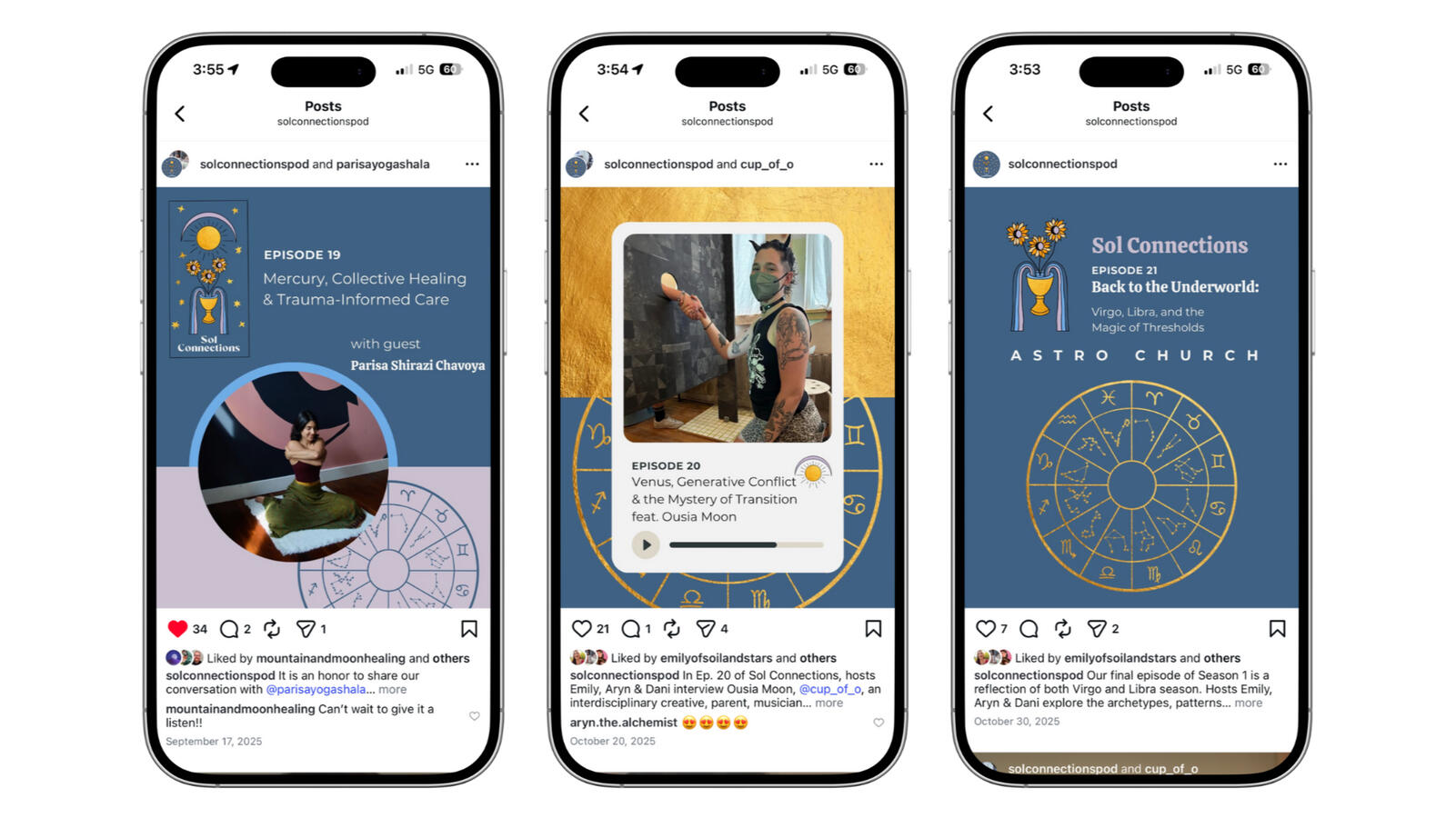 Sol Connections Socials