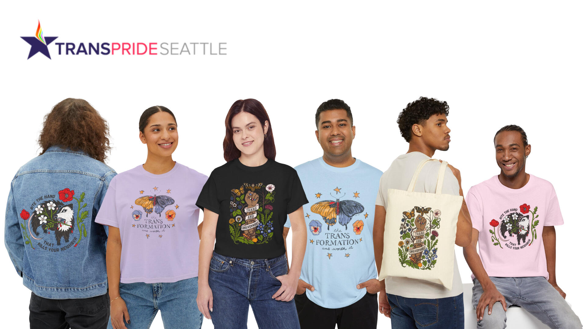 Trans Pride Seattle Merch